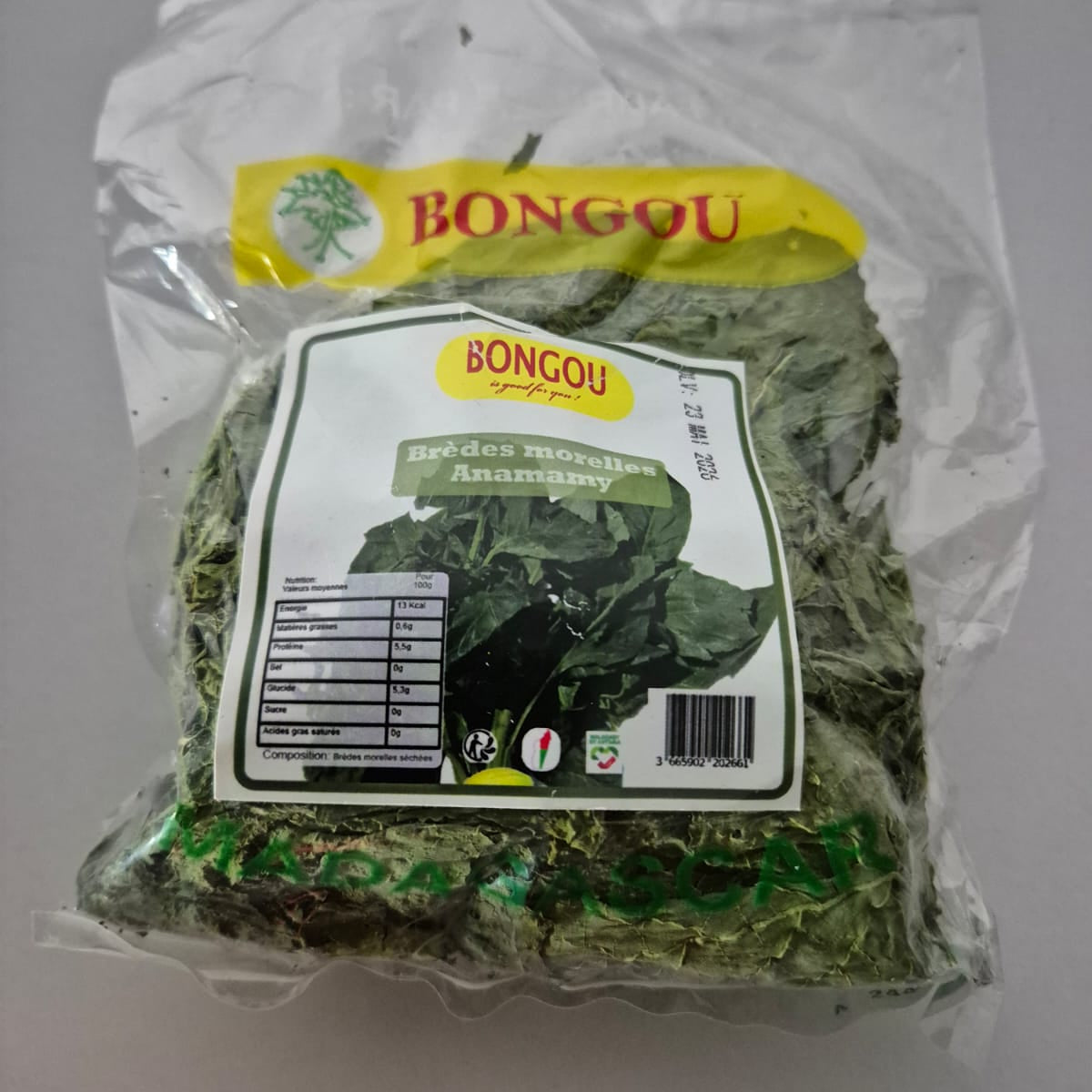 Anamamy - Bongou - Brèdes morelles Séchées de Madagascar