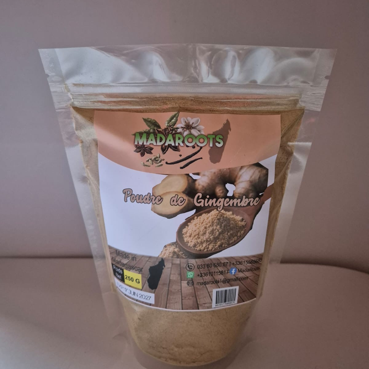 Poudre de gingembre