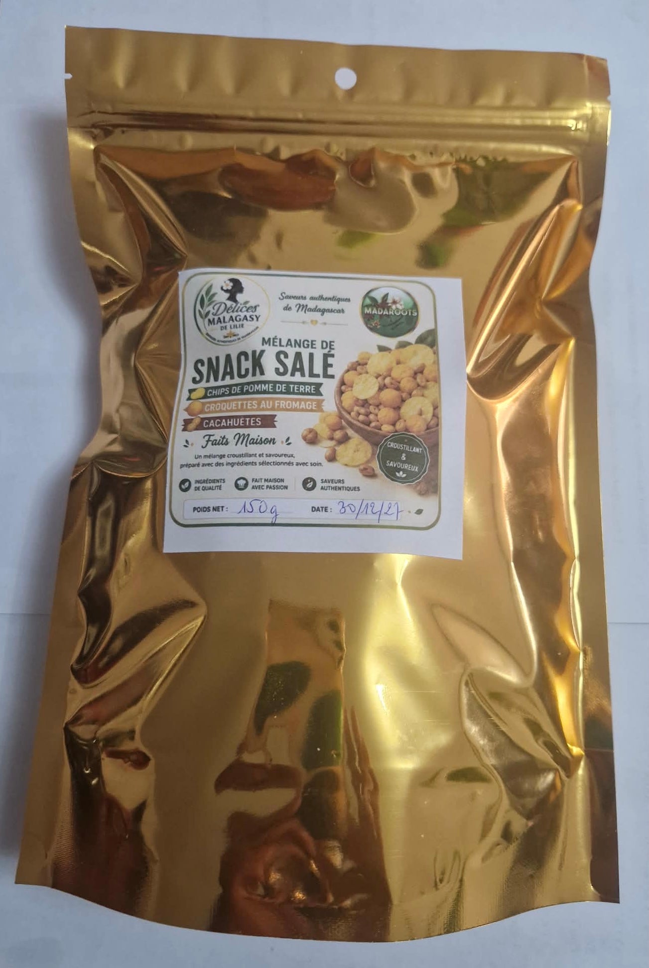 Mélange de snack salé fait Maison