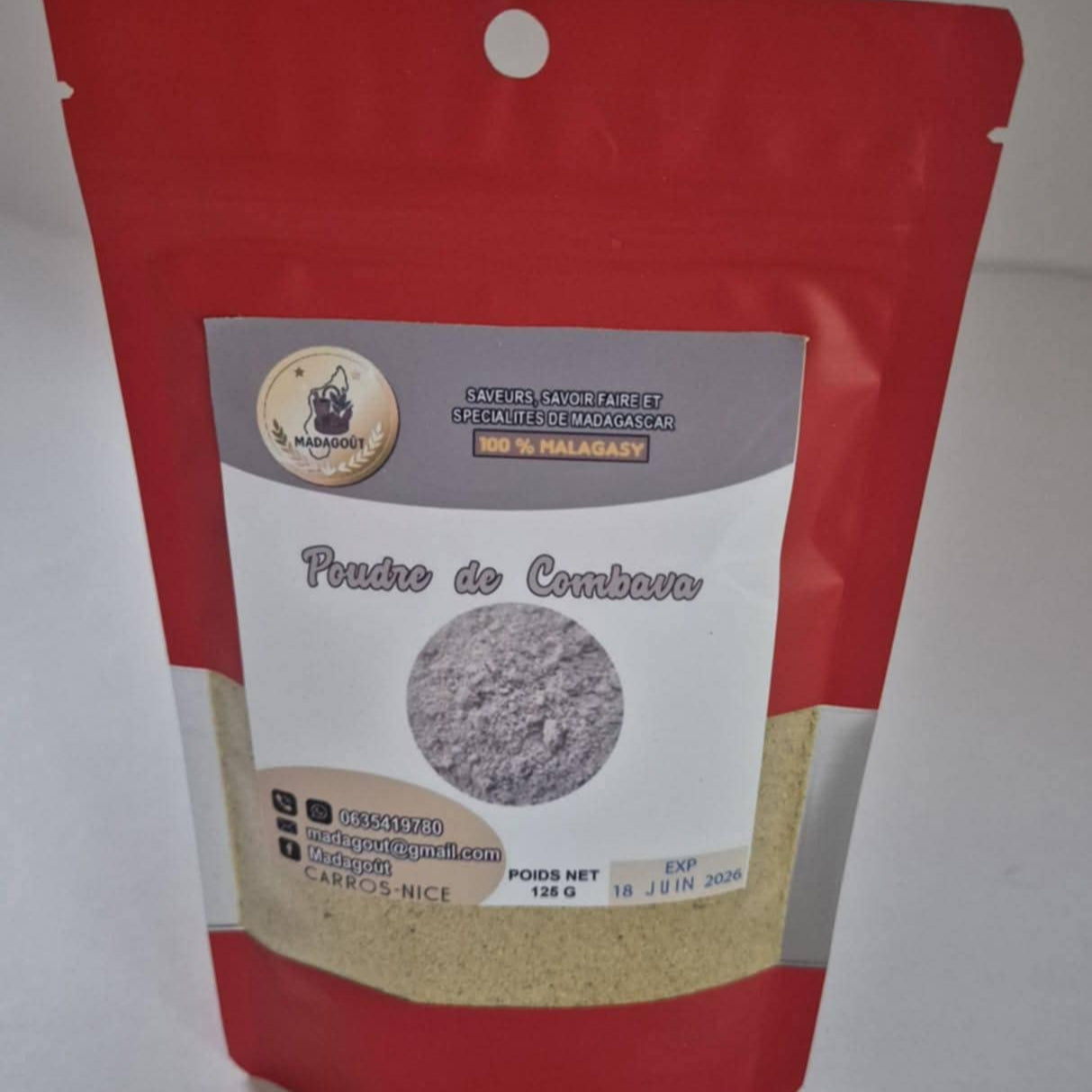 Poudre de combava