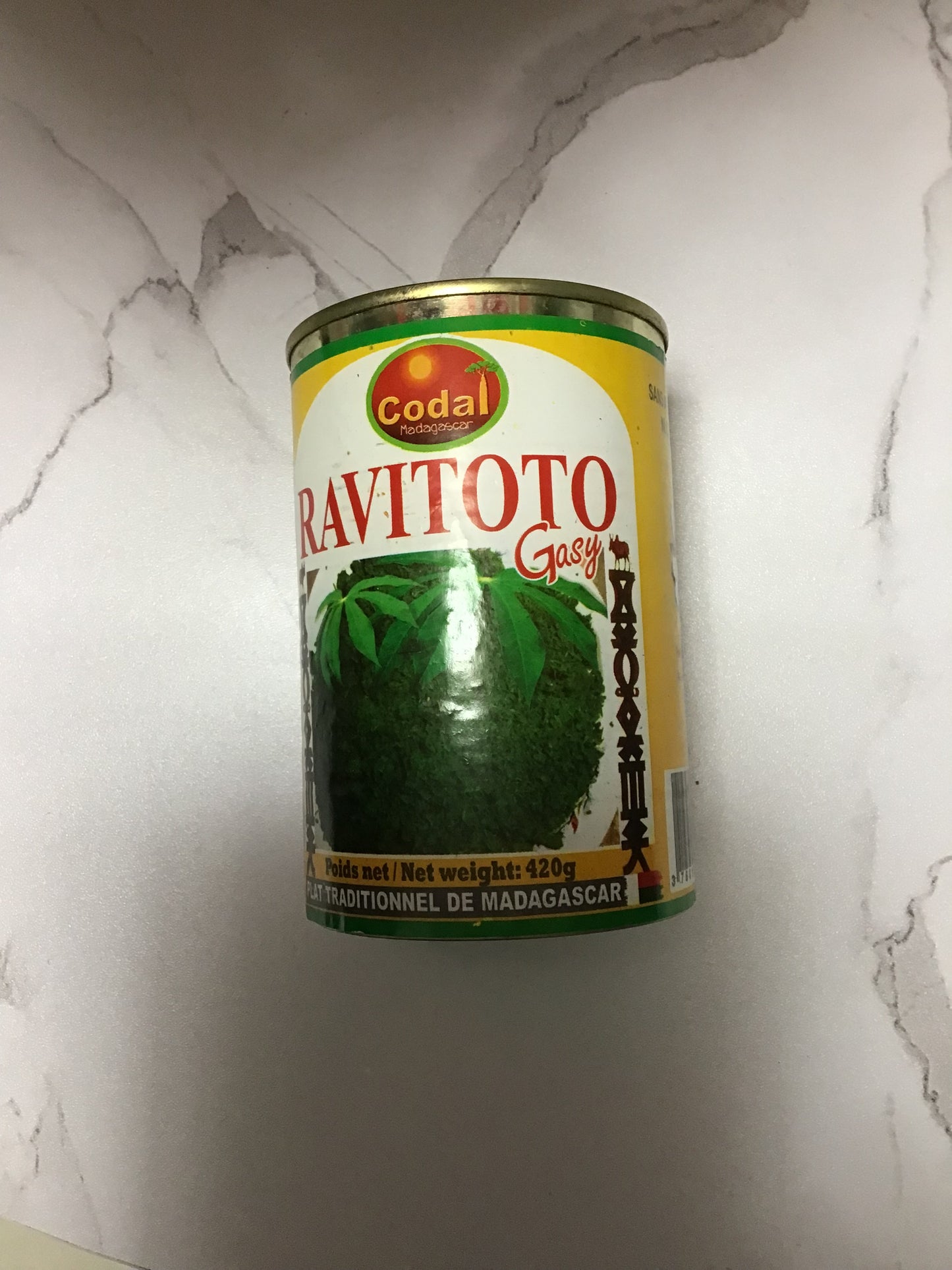 Ravitoto Marque CODAL de Madagascar