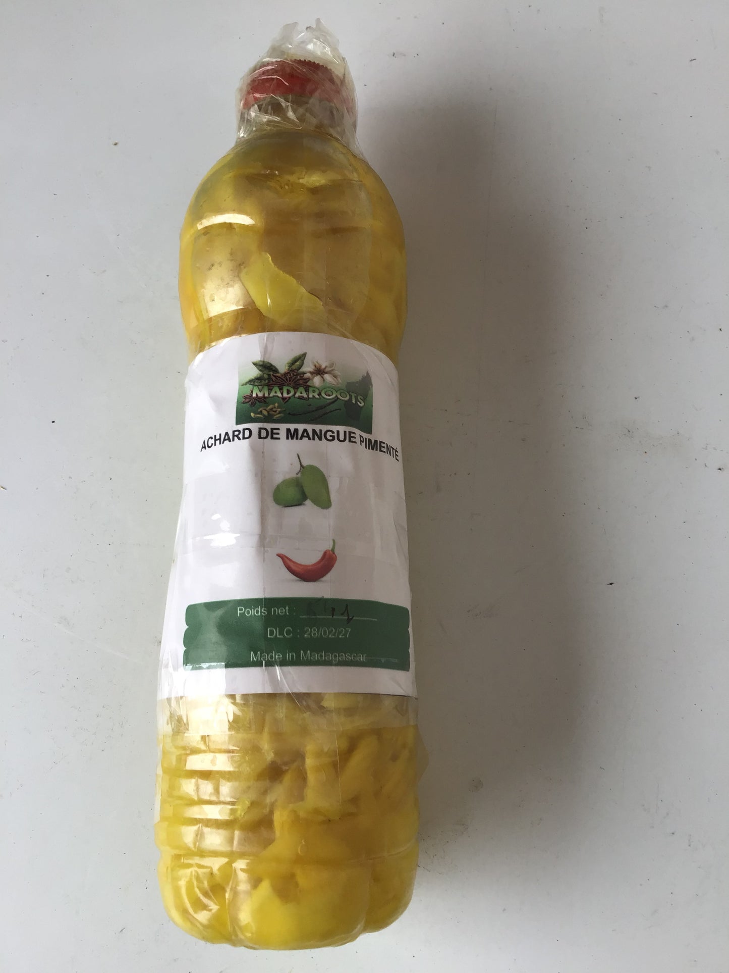 Achard de mangue pimenté