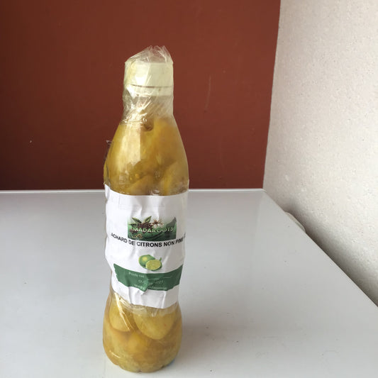 Achard de citron non pimenté
