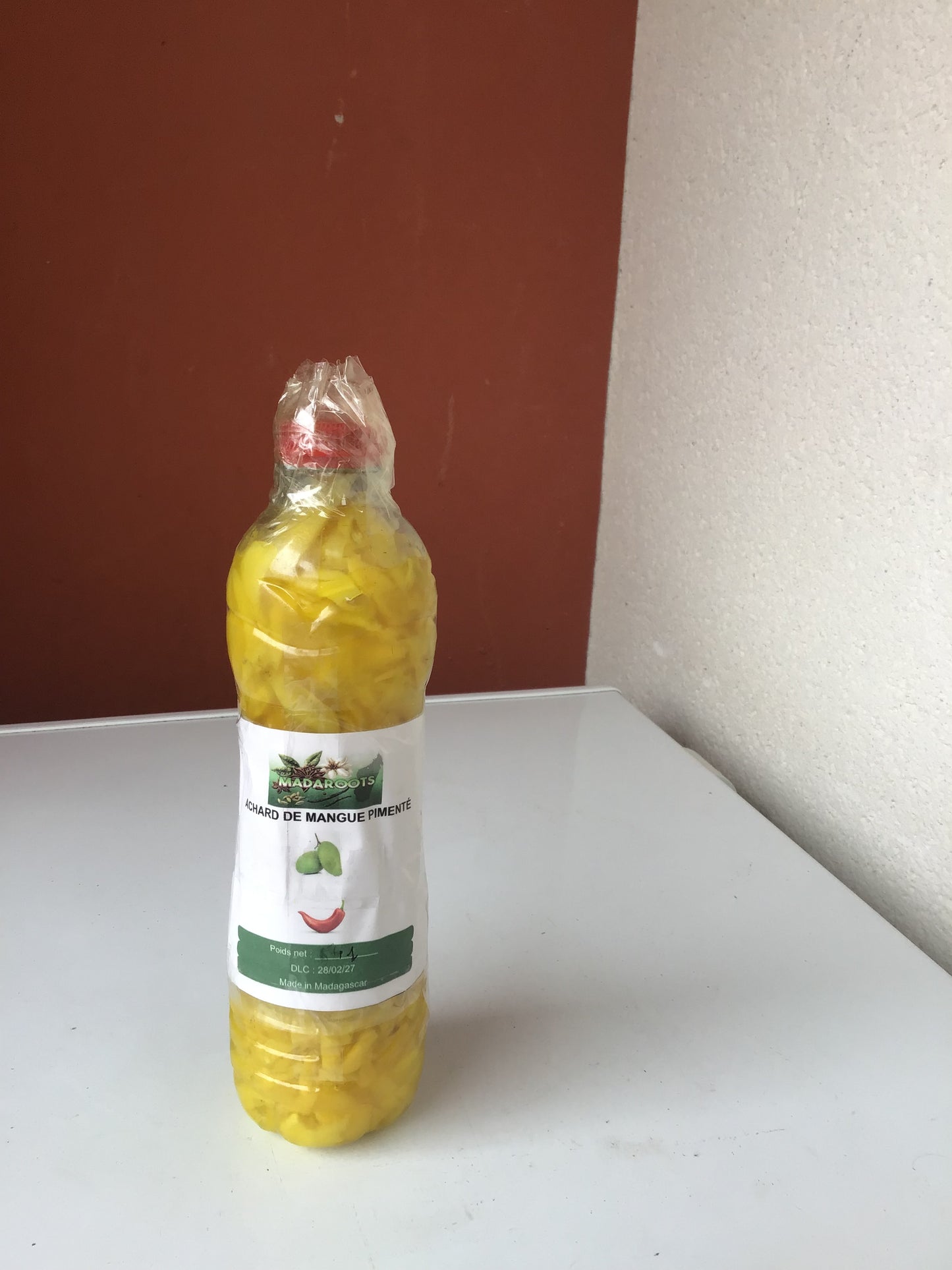 Achard de mangue pimenté