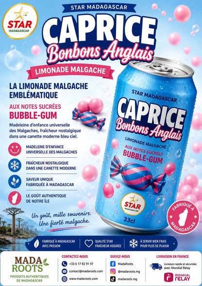 Limonade Caprice Bonbons Anglais