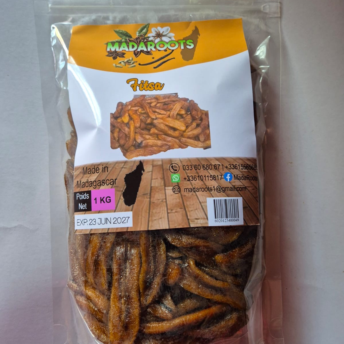 Banane séché "Fitsa"