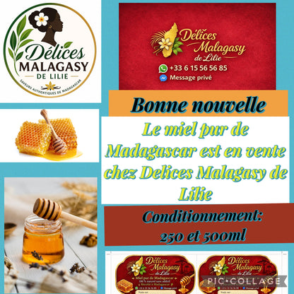 Miel pur de Madagascar