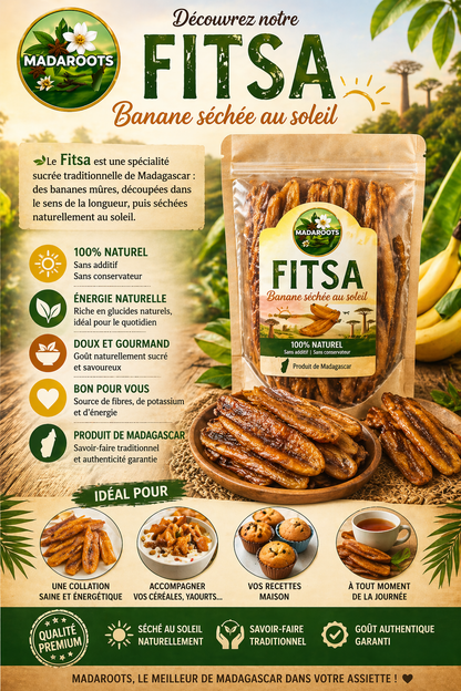 Banane séchée "Fitsa"
