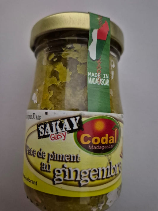Pâte de piment au gingembre marque CODAL
