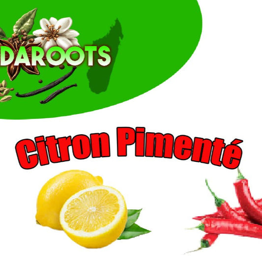 Achard de citron pimenté