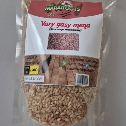 Riz rouge malgache - Vary Gasy Mena