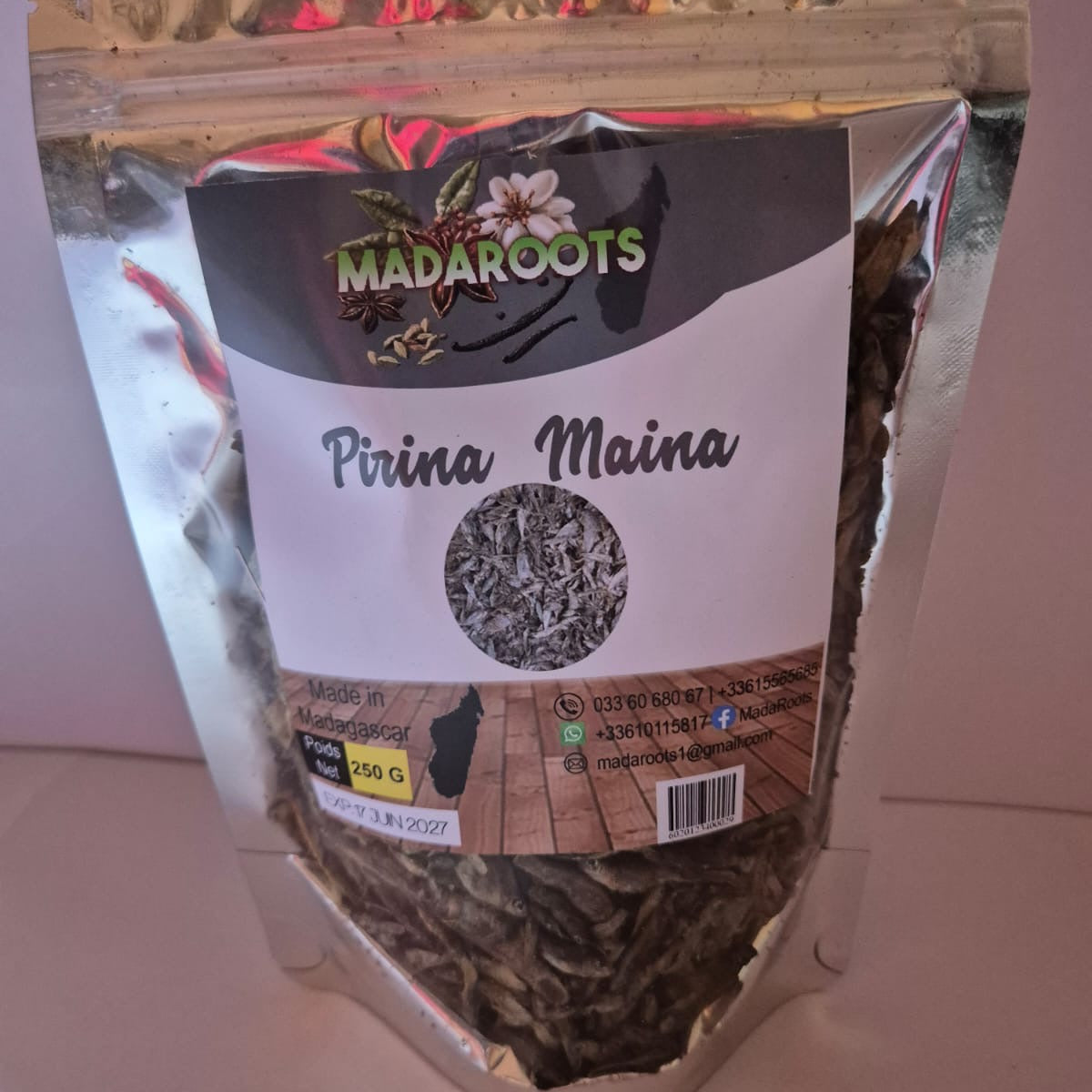 Pirina Maina - Petits poissons séchés