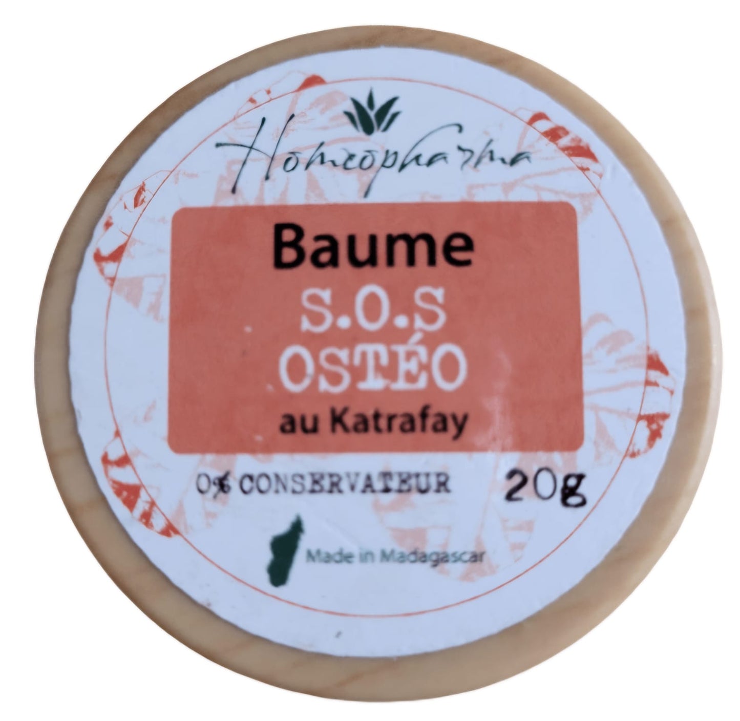 Baume SOS OSTEO au Katrafay HOMEOPHARMA