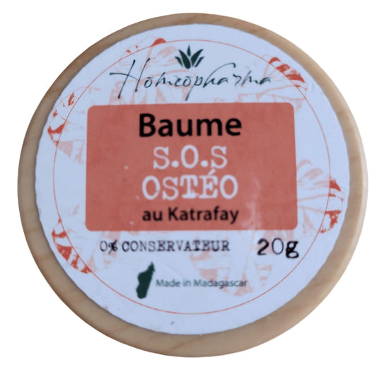 Baume SOS OSTEO au Katrafay HOMEOPHARMA