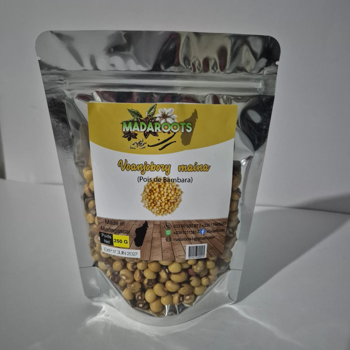 Pois de Bambara "Voanjobory maina"